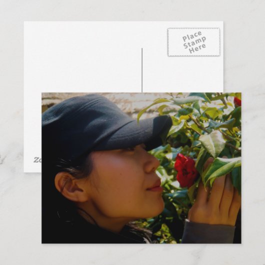 Nehmen Sie die Postkarte Zeit (Vorne/Hinten)