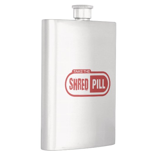 Nehmen Sie die Shred-Pille Flachmann (Rechts)