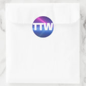 Nehmen Sie die W Sticker (Tasche)