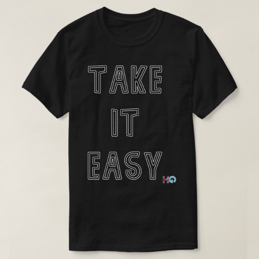Nehmen Sie Easy Hipster Golf T-Shirt (Design vorne)
