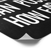Nehmen Sie ein Adventure Typografie-Chalkboard Poster (Ecke)