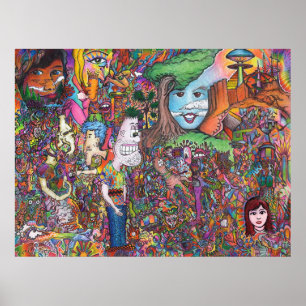 Nehmen Sie ein Blick-Plakat Poster