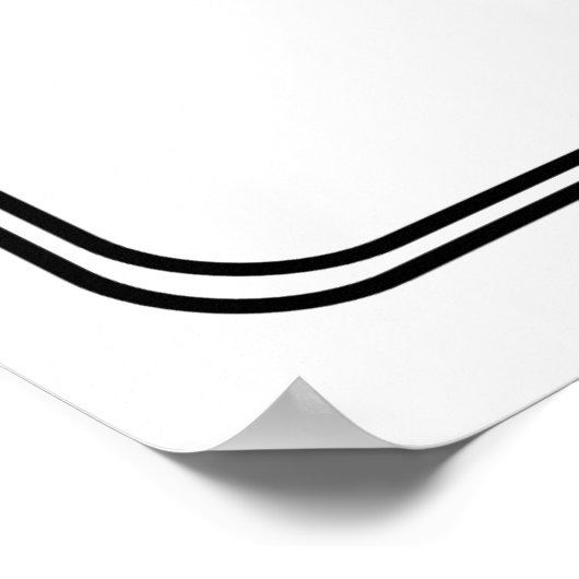 Nehmen Sie ein Hochzeitszeichen Poster (Ecke)