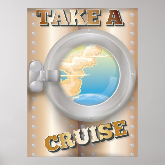 Nehmen Sie ein Reiseplakat für einen Cartoon Poster (Vorne)