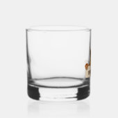 Nehmen Sie ein Shooting Funny Eichhörnchen Gesicht Whiskyglas (Links)