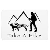 Nehmen Sie ein Wandermagnet- Catahoula/Pitbull Magnet (Horizontal)