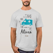 Nehmen Sie eine Fahrt im AtiVan T-Shirt (Vorderseite)