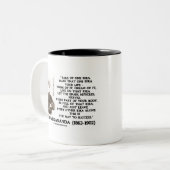 Nehmen Sie eine Idee machen dass Idee Ihr Zweifarbige Tasse (Vorderseite Links)