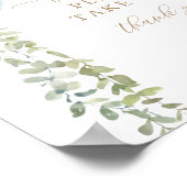 Nehmen Sie eine Lieblings-Schild Blue Balloon Baby Poster (Ecke)