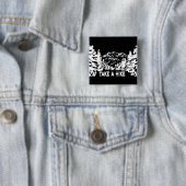 Nehmen Sie eine monochrome Berglandschaft zu Wande Button (Beispiel)