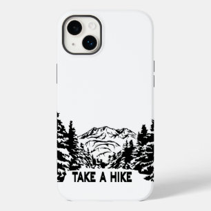 Nehmen Sie eine monochrome Berglandschaft zu Wande Case-Mate iPhone 14 Plus Hülle