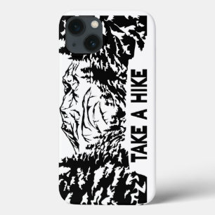 Nehmen Sie eine monochrome Berglandschaft zu Wande Case-Mate iPhone Hülle