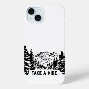 Nehmen Sie eine monochrome Berglandschaft zu Wande Case-Mate iPhone Hülle