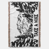 Nehmen Sie eine monochrome Berglandschaft zu Wande Decke (Vorderseite Vertikal)