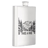 Nehmen Sie eine monochrome Berglandschaft zu Wande Flachmann (Rechts)