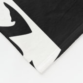 Nehmen Sie eine monochrome Berglandschaft zu Wande Fleecedecke (Ecke)