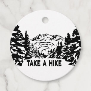 Nehmen Sie eine monochrome Berglandschaft zu Wande Geschenkanhänger