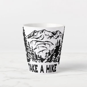 Nehmen Sie eine monochrome Berglandschaft zu Wande Milchtasse