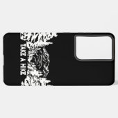 Nehmen Sie eine monochrome Berglandschaft zu Wande Samsung Galaxy Hülle (Rückseite (Horizontal))