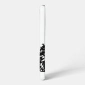 Nehmen Sie eine monochrome Berglandschaft zu Wande Samsung Galaxy Hülle (Linke Seite)