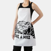 Nehmen Sie eine monochrome Berglandschaft zu Wande Schürze (InSitu)