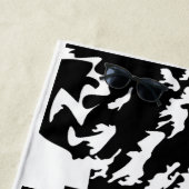 Nehmen Sie eine monochrome Berglandschaft zu Wande Strandtuch (Beispiel)