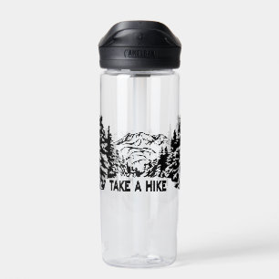 Nehmen Sie eine monochrome Berglandschaft zu Wande Trinkflasche