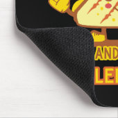 Nehmen Sie eine Pause und haben Sie gegrillten Käs Mousepad (Ecke)