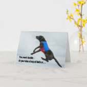 Nehmen Sie eine Spur des Glaubens, oder Irr auf de Karte (Gelbe Blume)