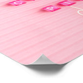 Nehmen Sie eine Tablette Poster (Ecke)