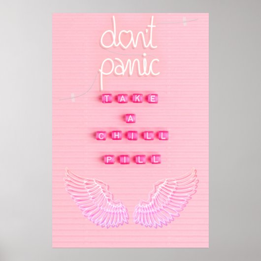 Nehmen Sie eine Tablette Poster (Vorne)