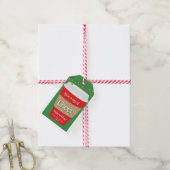 Nehmen Sie eine Tasse Kaffee-Geschenk-Tag Geschenkanhänger (Mit Garn)