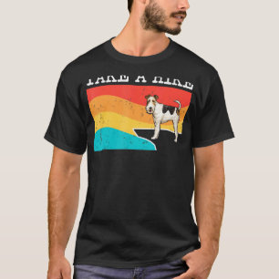 Nehmen Sie eine Wanderdraht Fox Terrier Grafische T-Shirt
