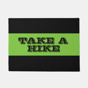 Nehmen Sie eine Wandertür-matte Fußmatte