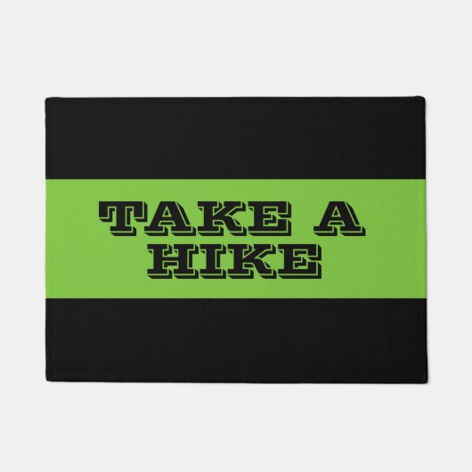 Nehmen Sie eine Wandertür-matte Fußmatte (Vorderseite)