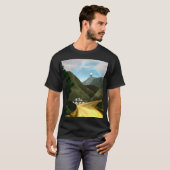 Nehmen Sie eine Wanderung. Die grundlegende T-Shirt (Vorne ganz)