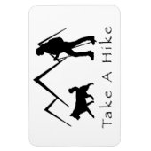 Nehmen Sie eine Wanderung Magnet-Husky Magnet (Vertikal)