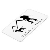 Nehmen Sie eine Wanderung Magnet-Pitbull/Berg Magnet (Linke Seite)