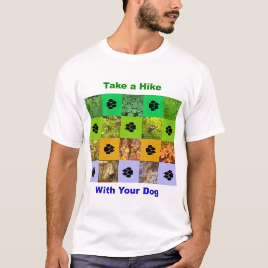 Nehmen Sie eine Wanderung T-Shirt (Vorderseite)