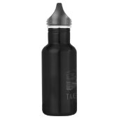 Nehmen Sie eine Wanderung White Edelstahlflasche (Links)