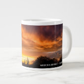 Nehmen Sie einen Arizona Sonnenuntergang mit Ihrem Jumbo-Tasse (Vorderseite Rechts)