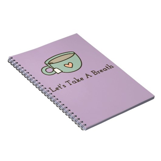 Nehmen Sie einen Atem AYogiKitchen Notizblock (Rechte Seite)