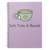 Nehmen Sie einen Atem AYogiKitchen Notizblock (Vorderseite)