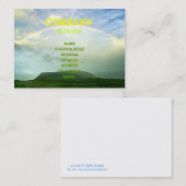 Nehmen Sie einen Atem Visitenkarte (Vorne/Hinten)