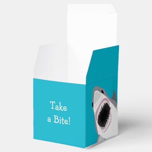 Nehmen Sie einen Biss - Großer Weißer Hai Funny Geschenkschachtel (Geöffnet)