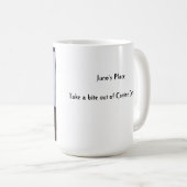 Nehmen Sie einen Biss! Kaffeetasse (VorderseiteRechts)