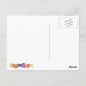 Nehmen Sie einen Blick Postkarte (Rückseite)