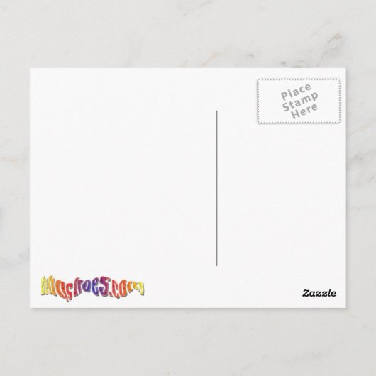 Nehmen Sie einen Blick Postkarte (Rückseite)