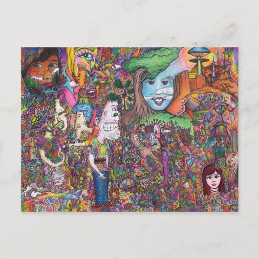 Nehmen Sie einen Blick Postkarte (Vorderseite)