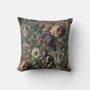 Nehmen Sie einen Bow - Gothic Floral Design Kissen